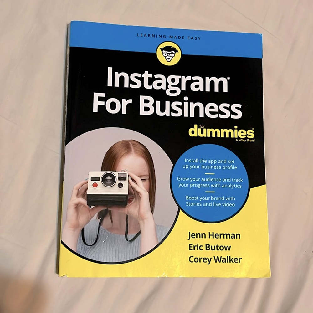 Book Instagram for Business for dummies A Wiley Brand